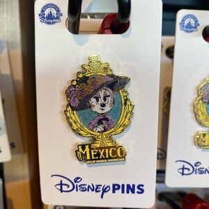 Disney Epcot World Showcase Mexico Minnie Mouse Coco Pin 2024 New OE Pin BNWT